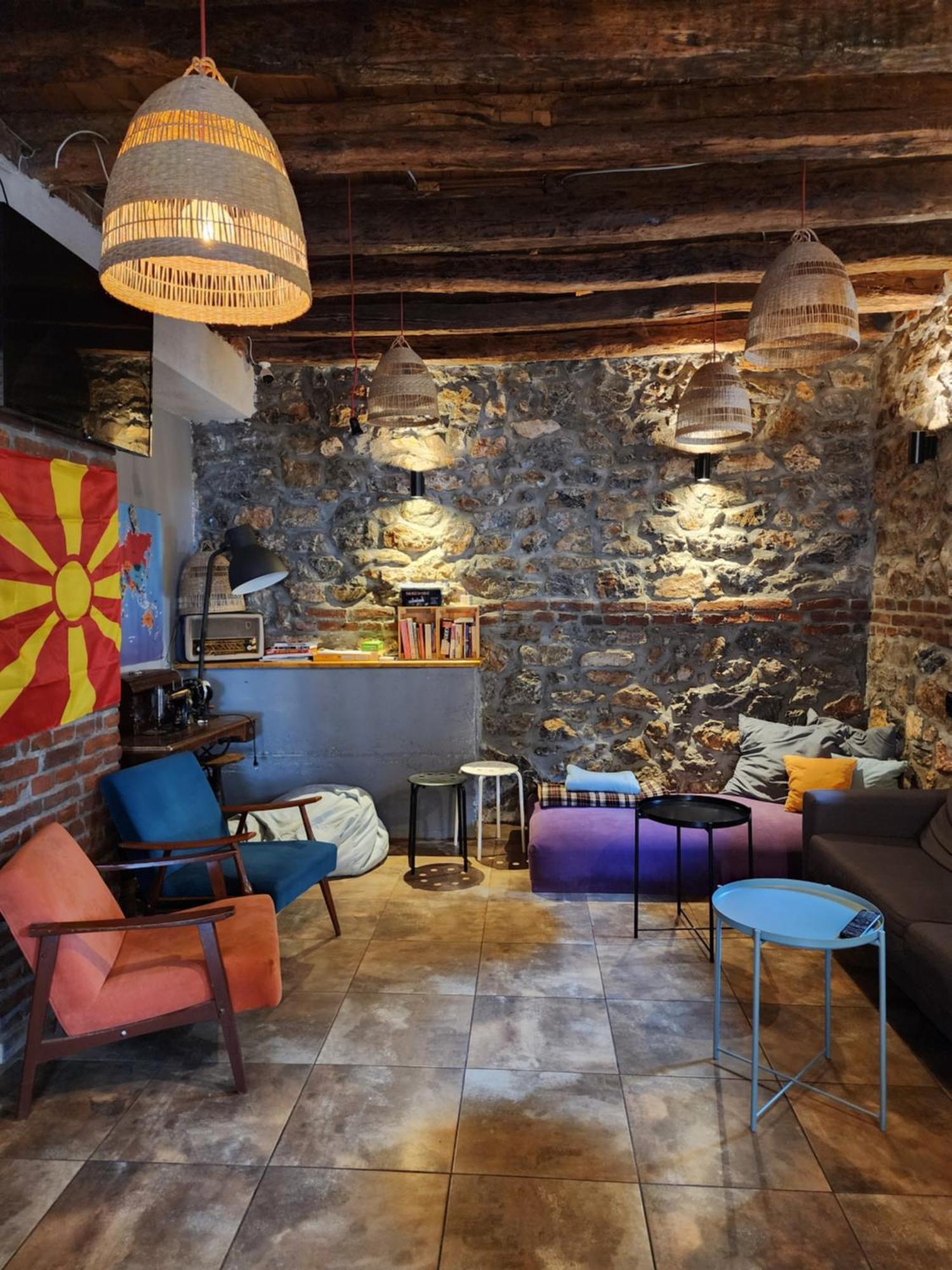 Old Town Hostel โอครีด ภายนอก รูปภาพ
